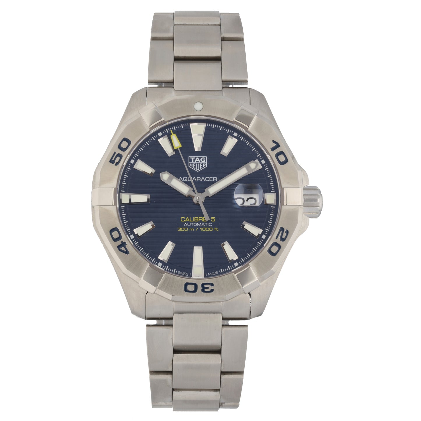 Tag Heuer Aquaracer WAY2012 44mm Stainless Steel Watch