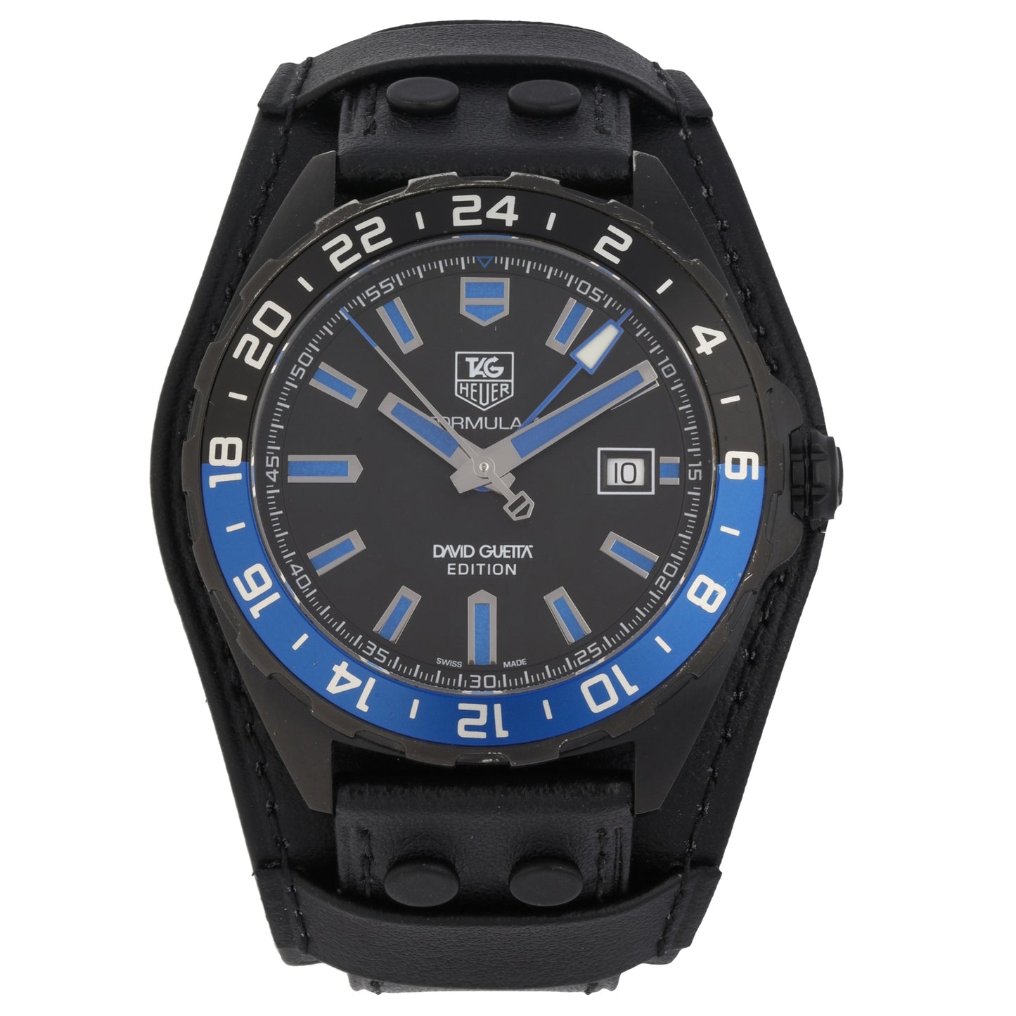 Tag Heuer Formula 1 David Guetta WAZ201A 43mm Titanium Watch