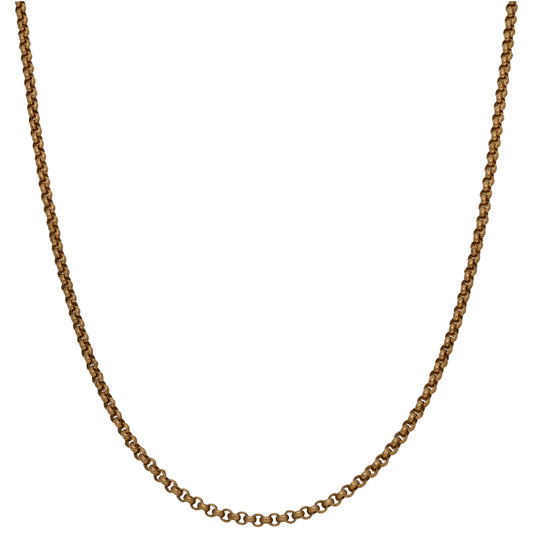 9ct Gold Belcher Chain 20"