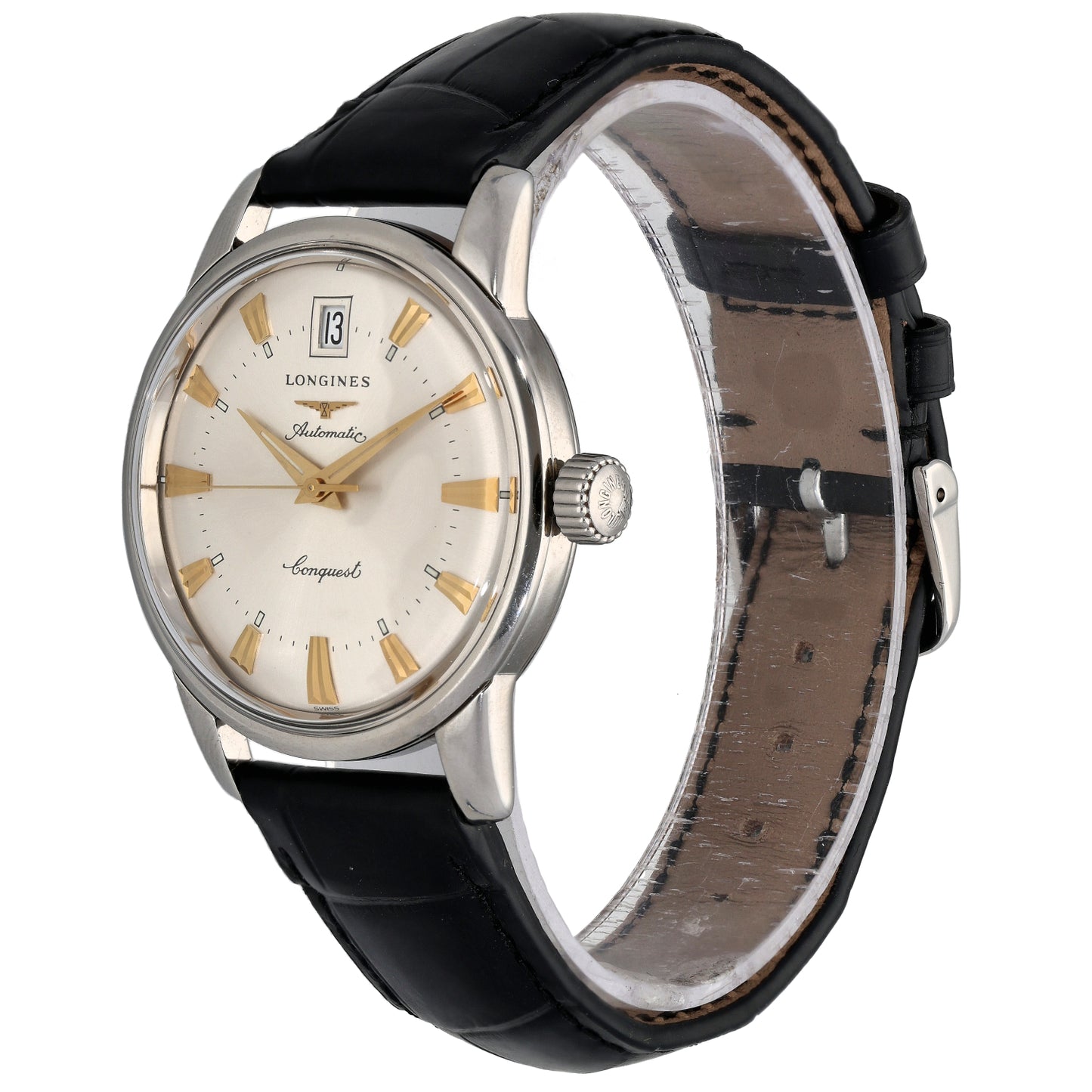 Longines Conquest Heritage 35mm Stainless Steel Watch