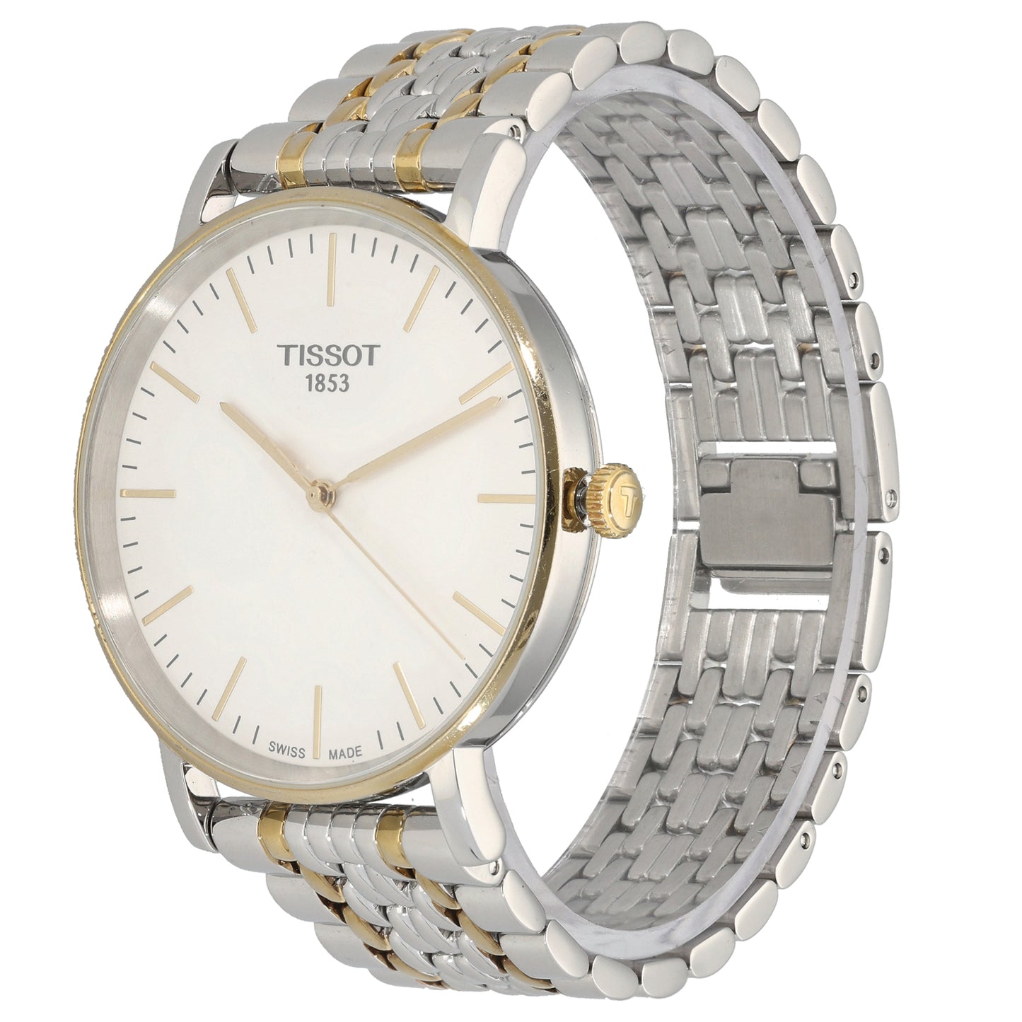 Tissot Everytime T109410 A 38mm Bi-Colour Watch