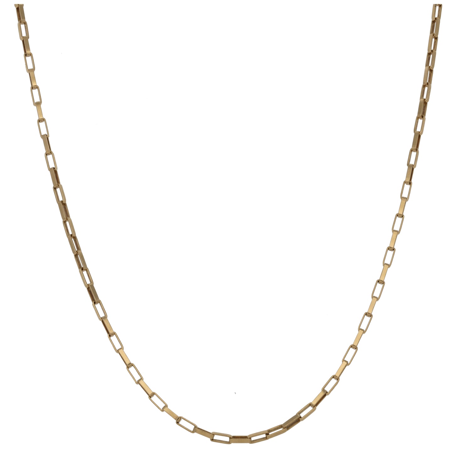 9ct Gold Belcher Chain 22"