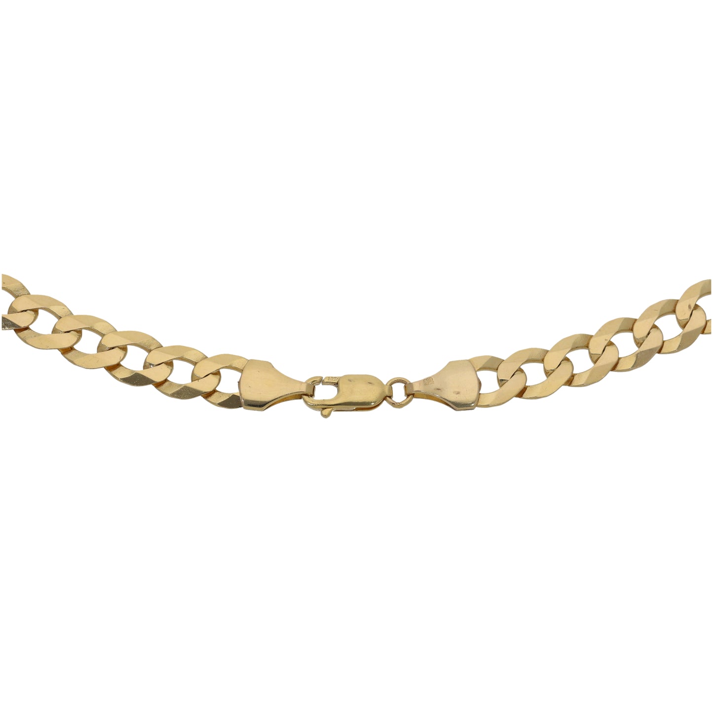 9ct Gold Curb Chain 20"