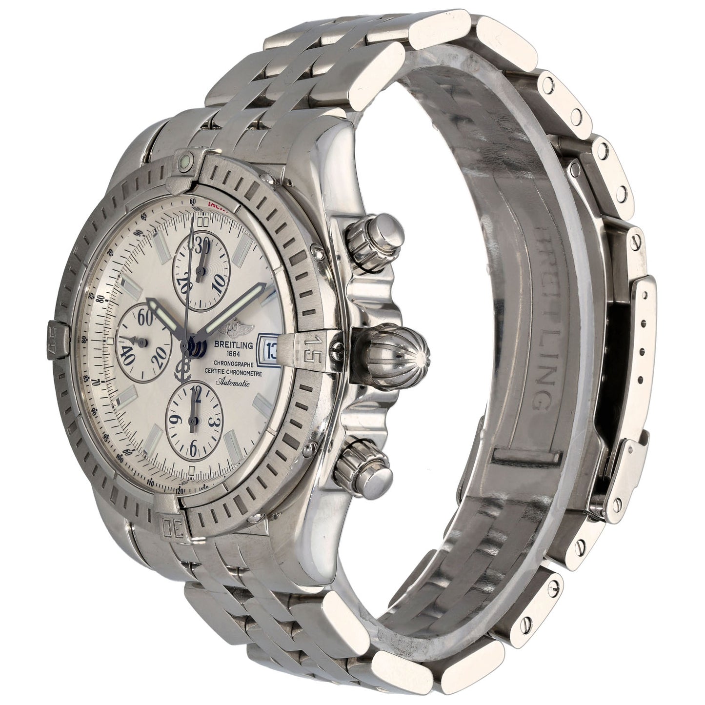Breitling Chronomat Evolution A13356 44mm Stainless Steel Watch