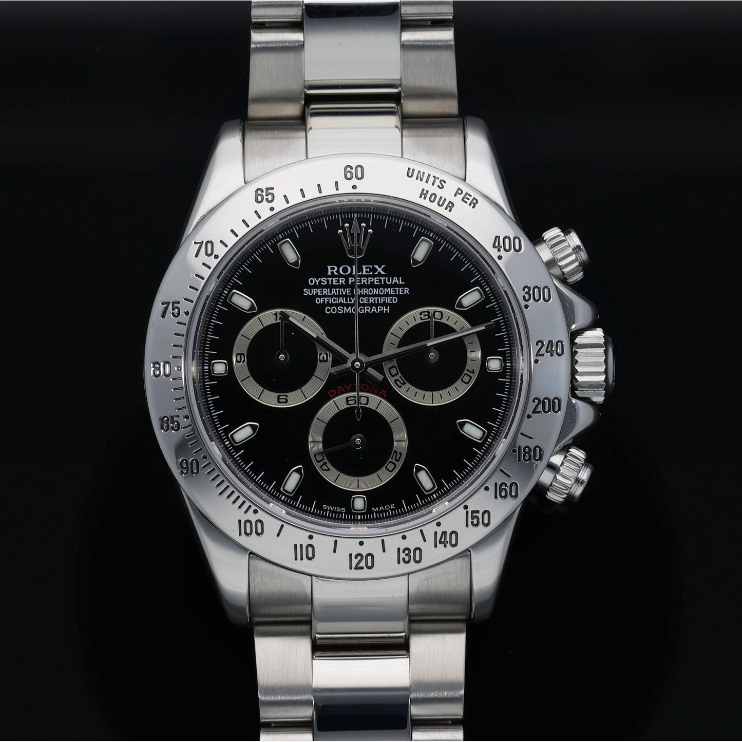 Rolex Daytona 116520 40mm Stainless Steel Watch