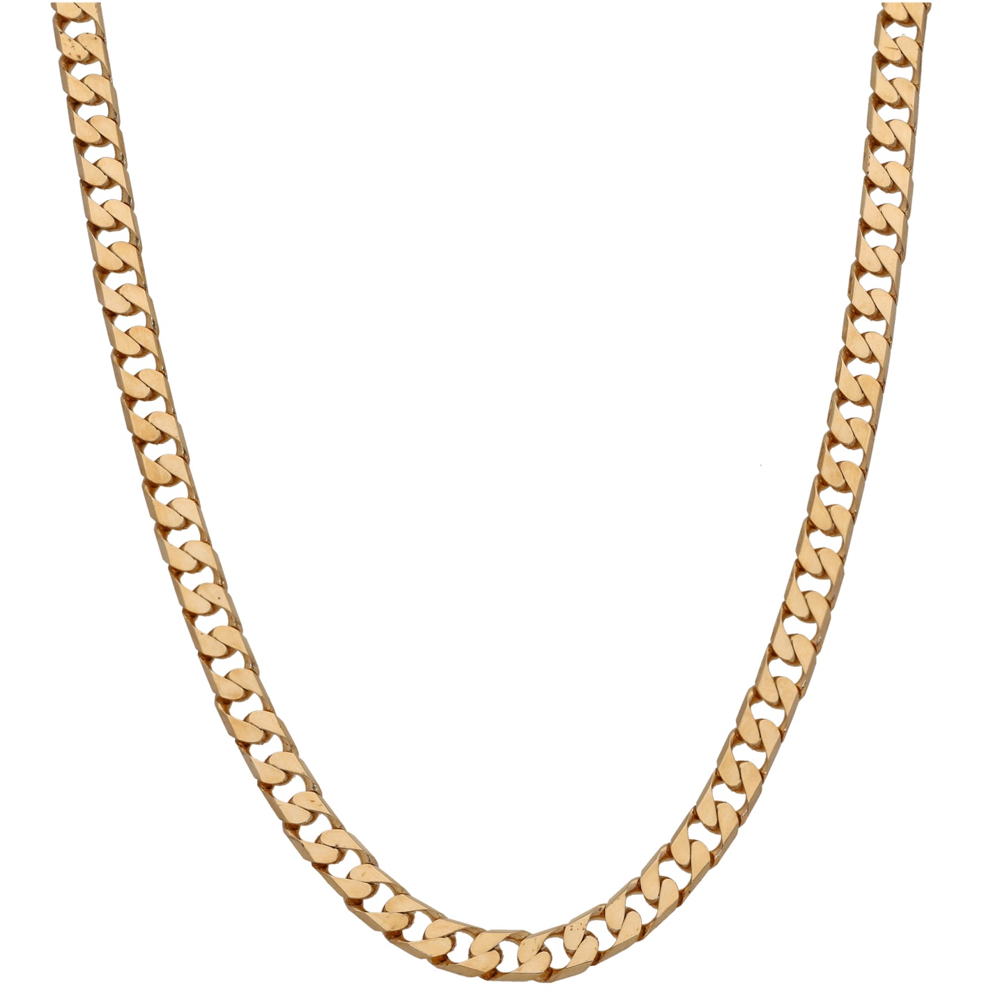 9ct Gold Curb Chain 20"