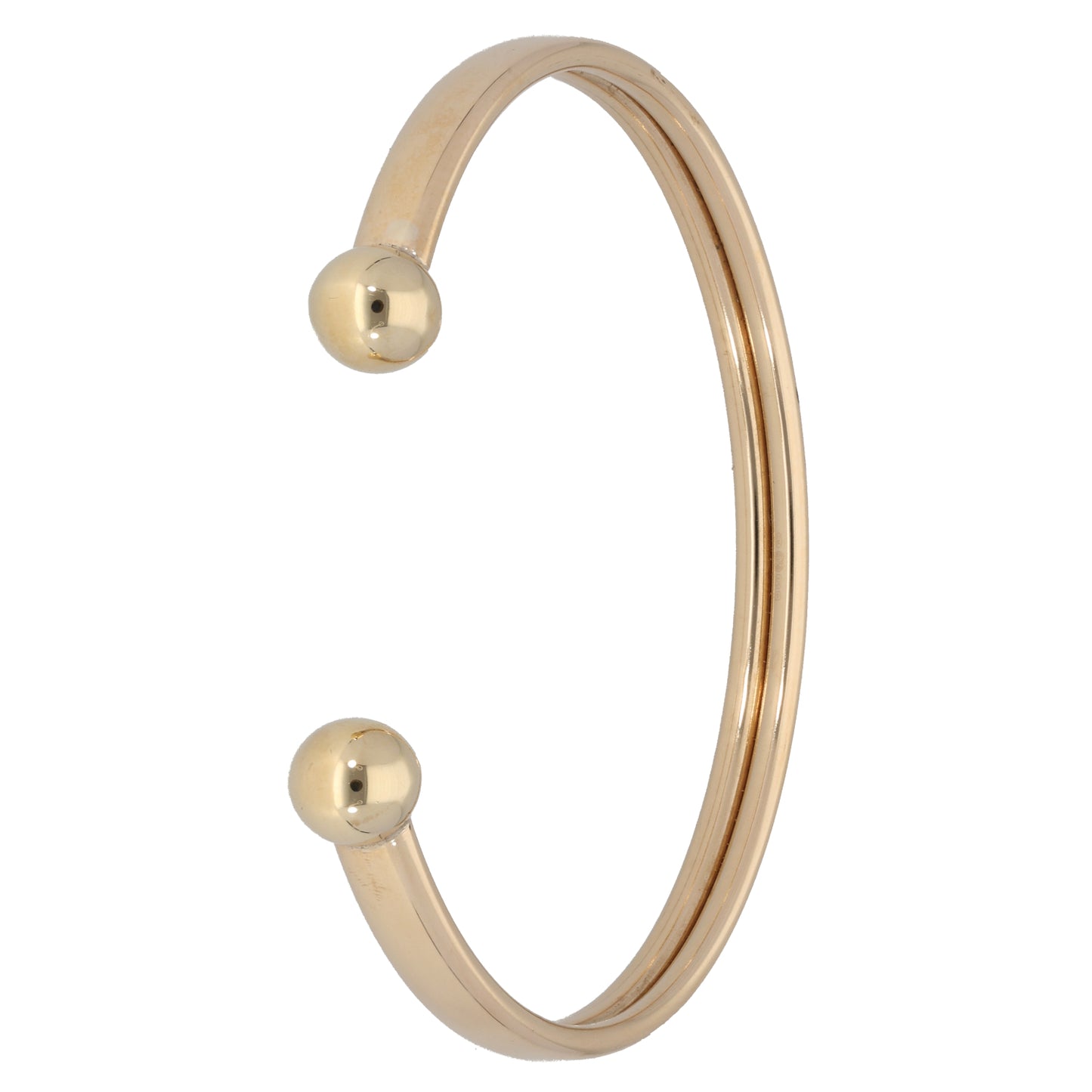 9ct Gold Torque Bangle