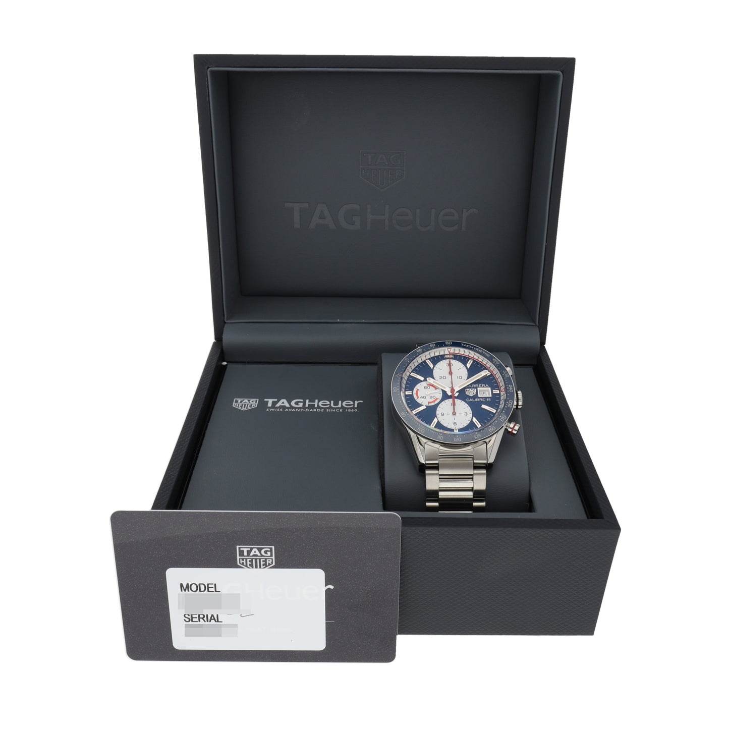 Tag Heuer Carrera CV201AR-0 41mm Stainless Steel Watch