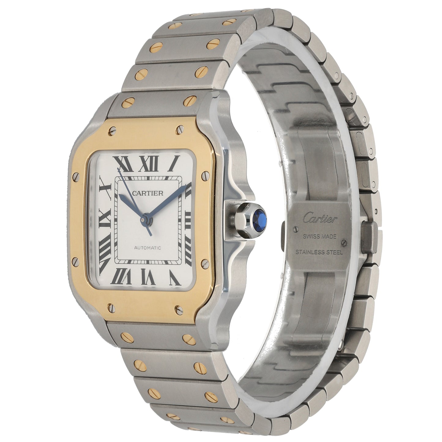 Cartier Santos W2SA0016 34mm Stainless Steel Watch