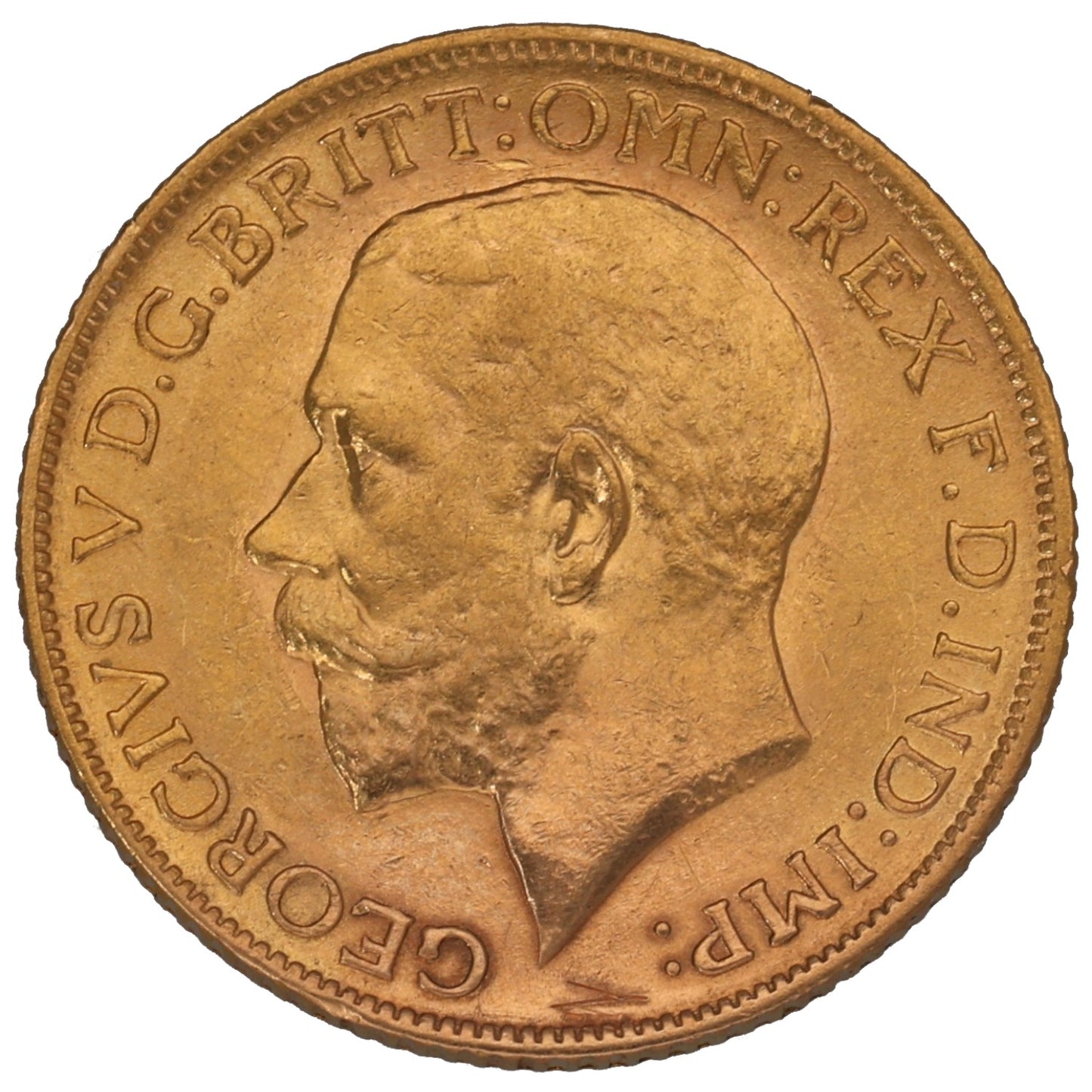 22ct Gold King George V Full Sovereign Coin 1911
