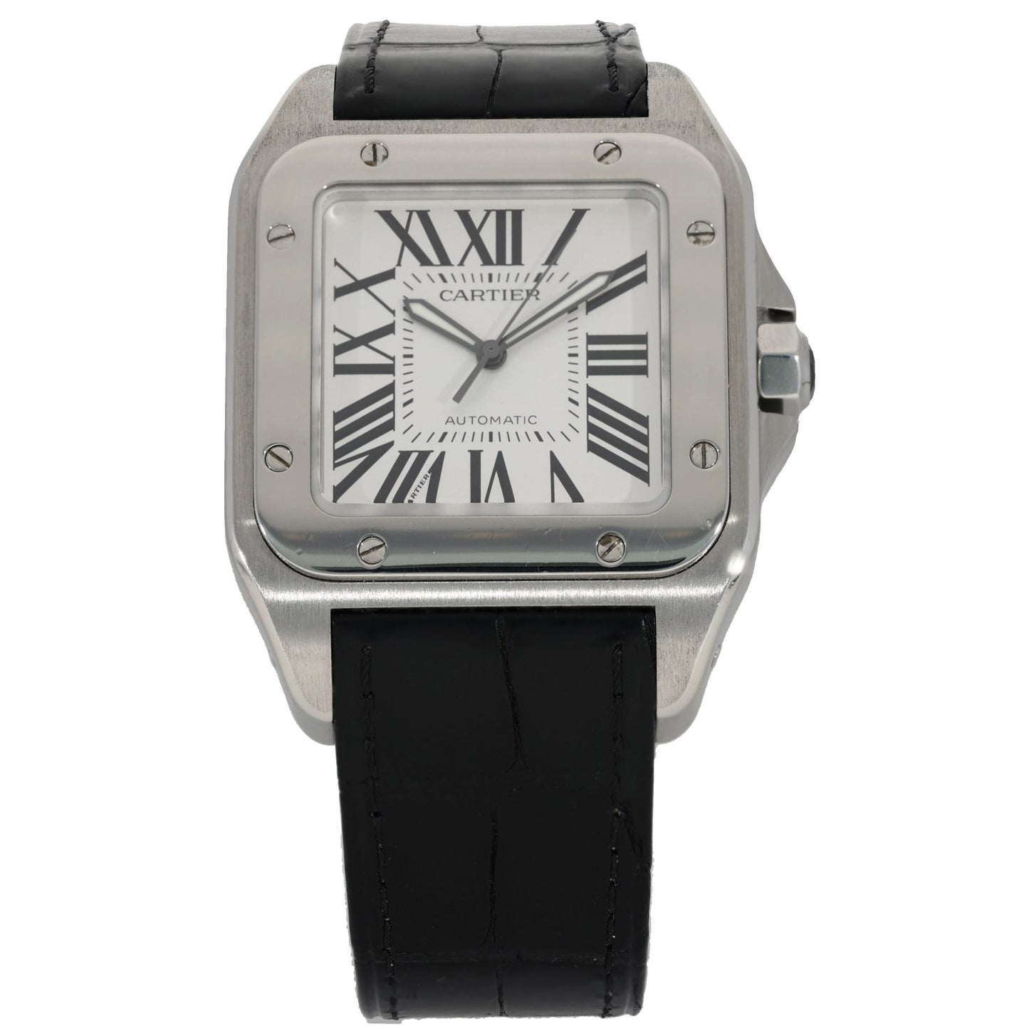 Cartier Santos 100 W20073X8 38mm Stainless Steel Watch