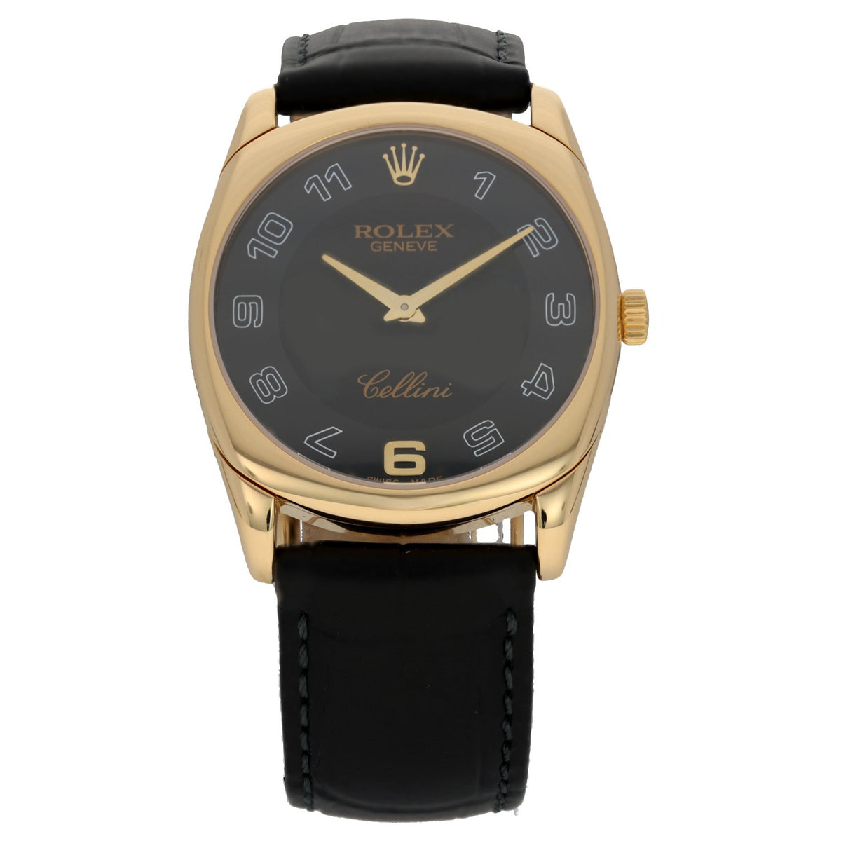 Rolex Cellini Danaos 4233/8 33mm Gold Watch