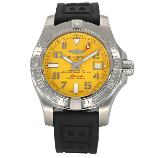 Breitling Avenger II Seawolf A17331 45mm Stainless Steel Watch