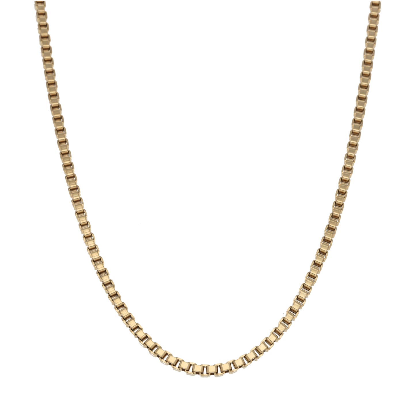 9ct Gold Box Chain 24"