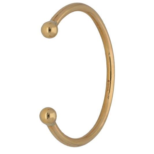 9ct Gold Torque Bangle