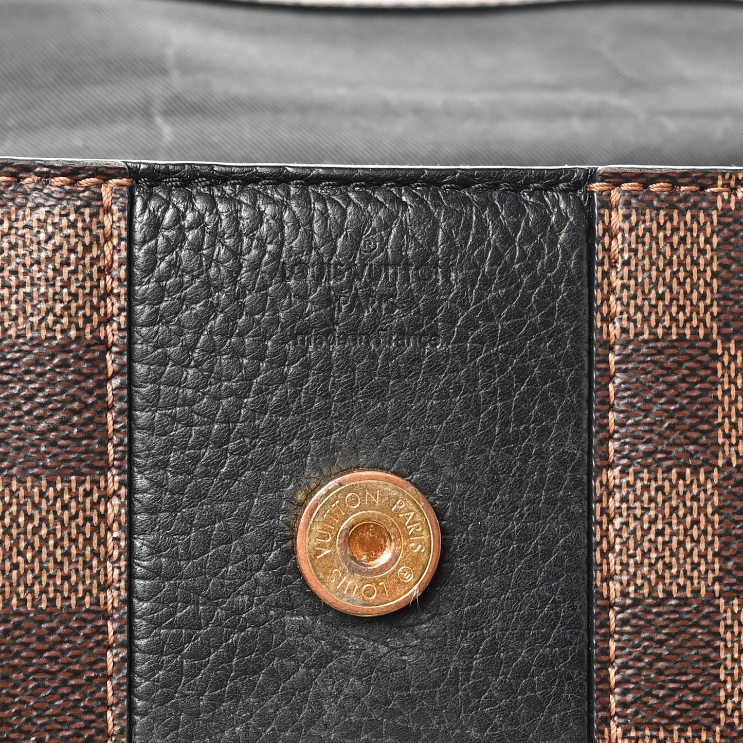 Louis Vuitton Bond Street BB Damier Ebene Coated Canvas Bag - Brown & Black