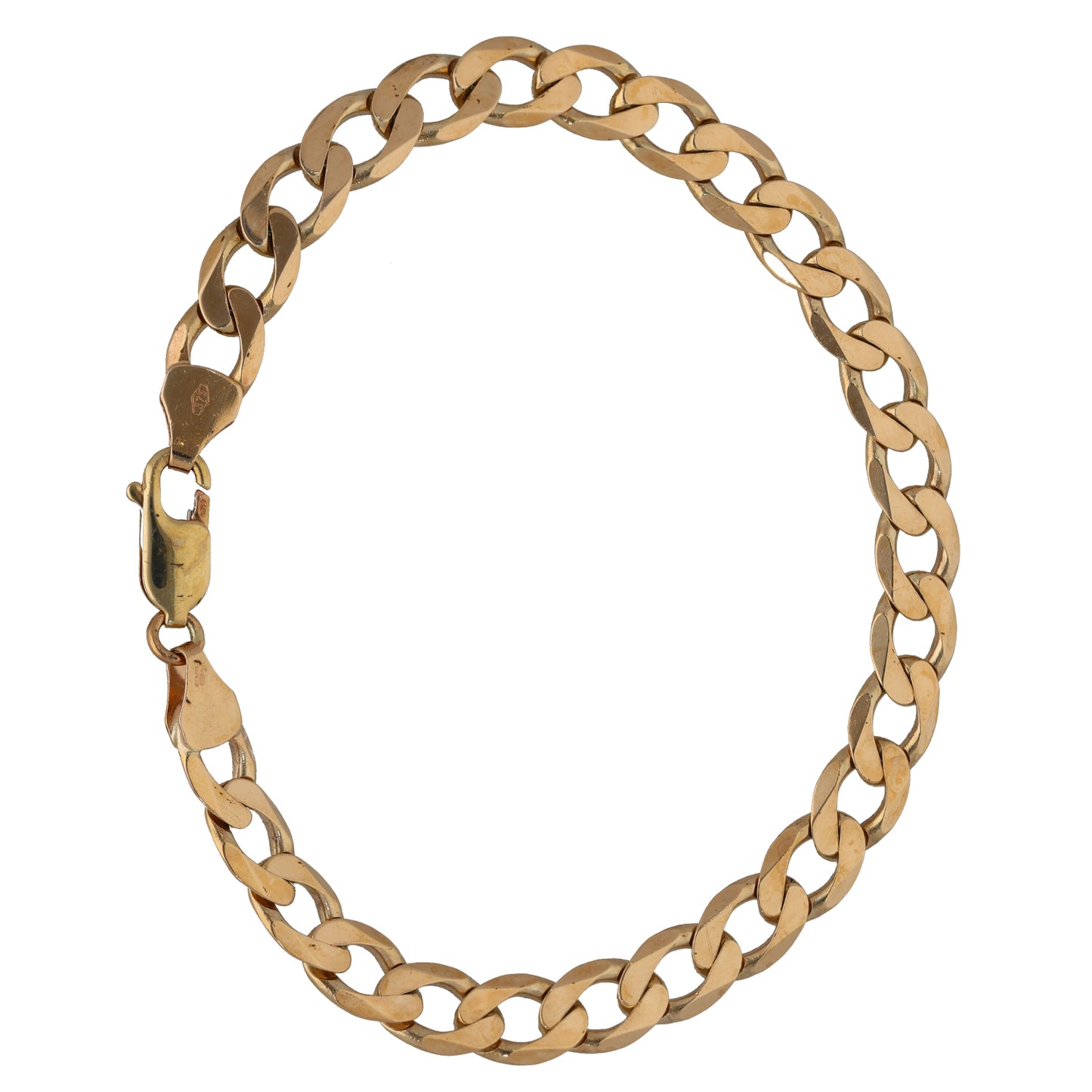 9ct Gold Curb Bracelet