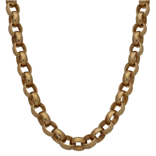 9ct Gold Belcher Chain 26"