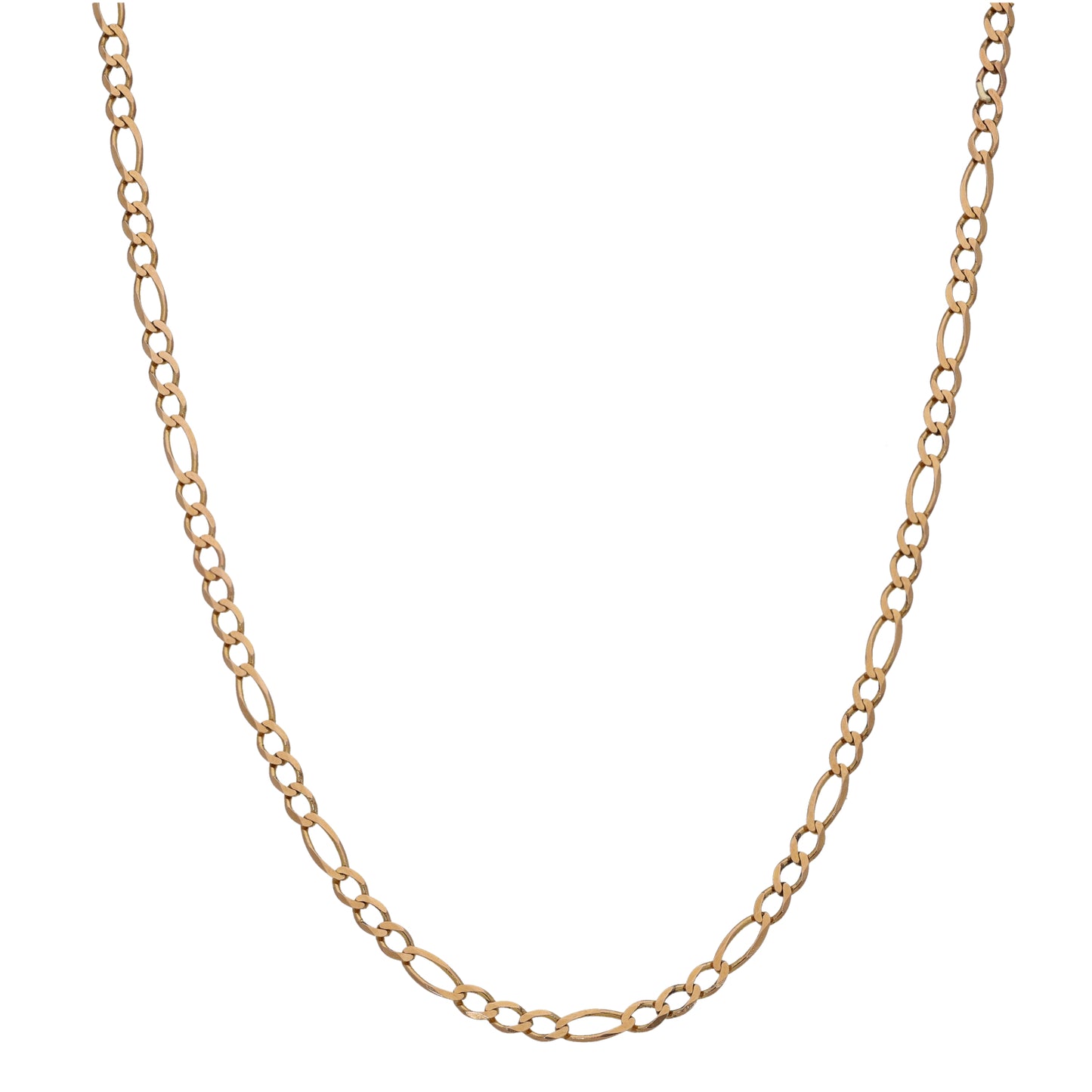 9ct Gold Figaro Chain 20"