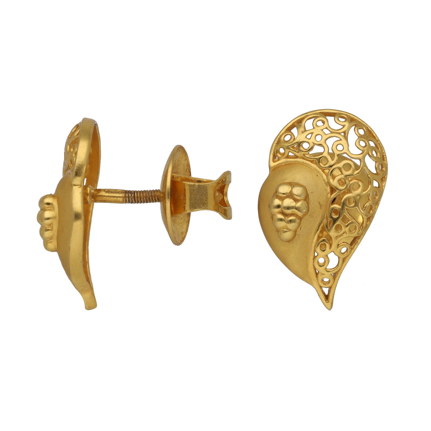 22ct Gold Stud Earrings