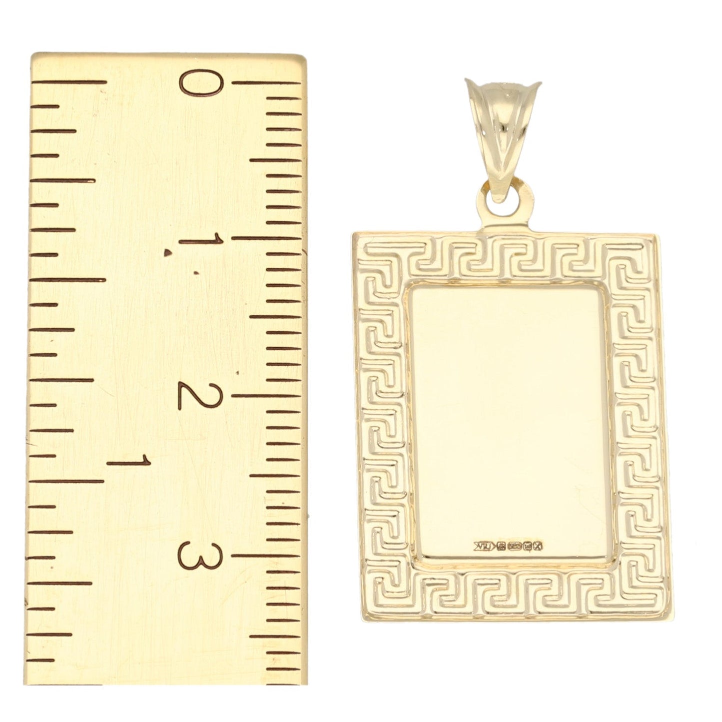 14ct Bi-Colour Gold St Mary Pendant