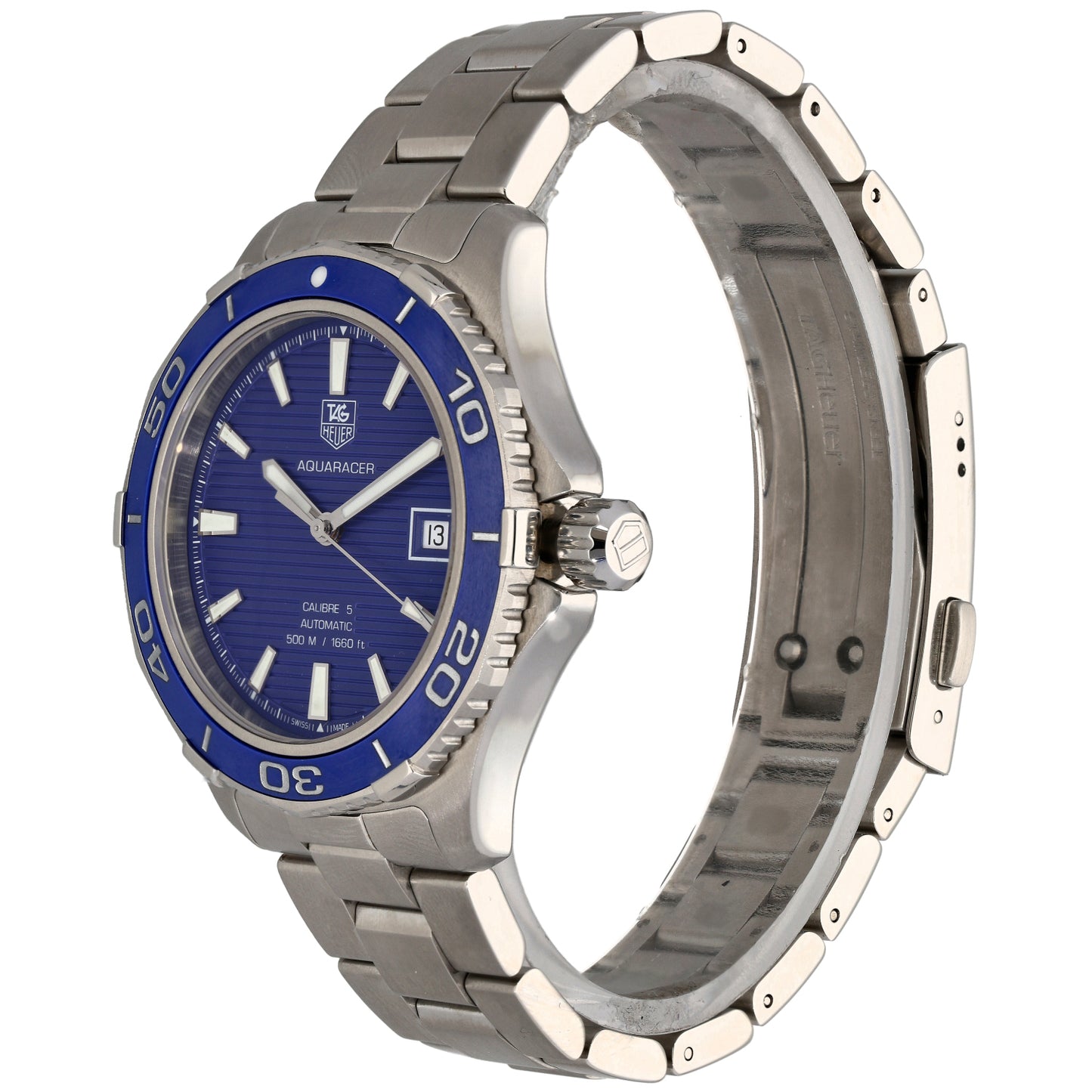 Tag Heuer Aquaracer WAK2111 41mm Stainless Steel Watch