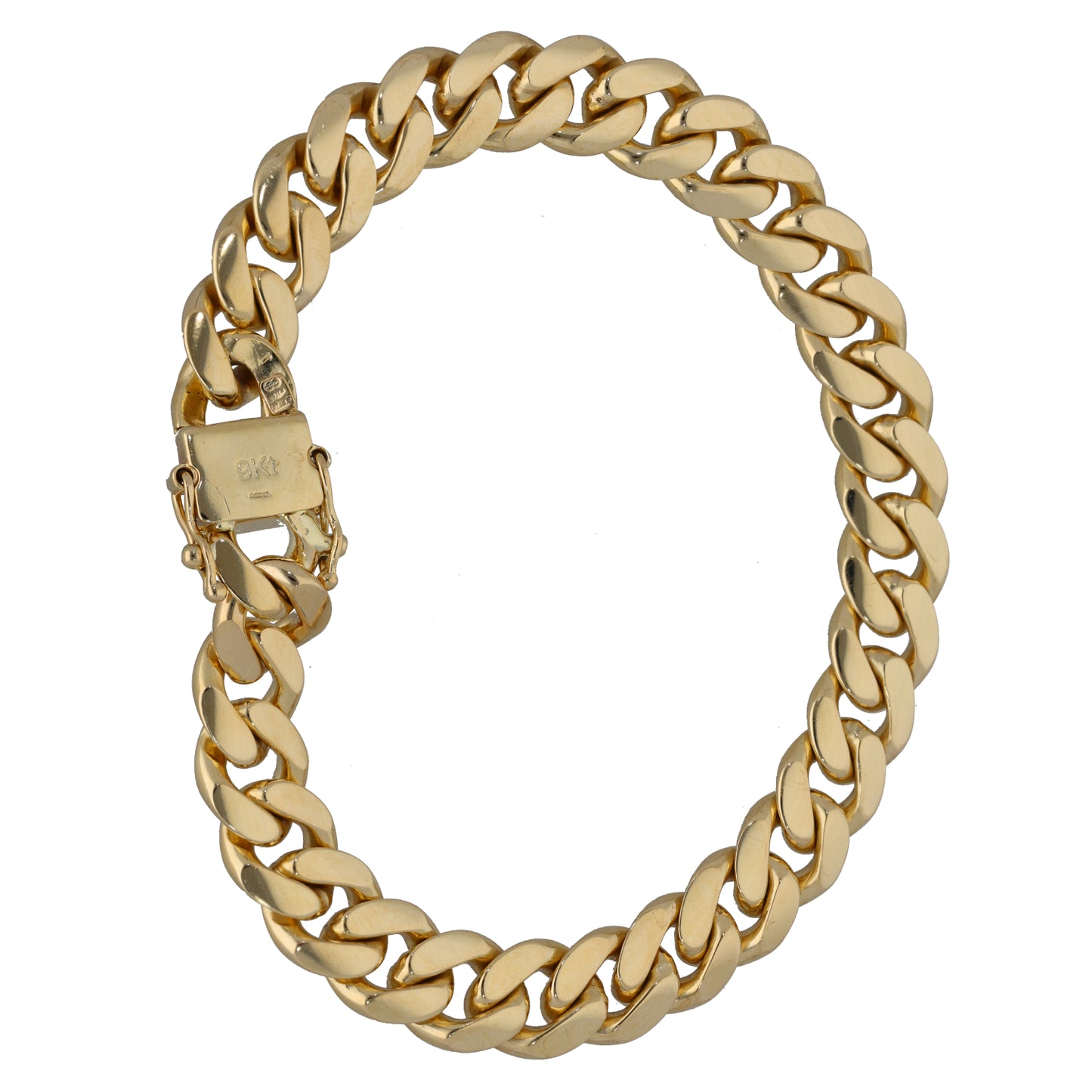 9ct Gold Curb Bracelet