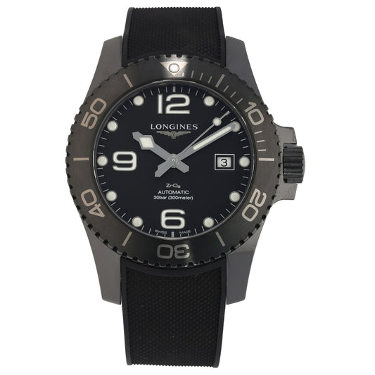 Longines Hydro Conquest l3.784.4 43mm Ceramic Watch