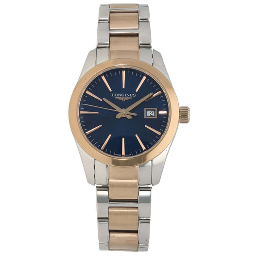 Longines Conquest Classic L2.286.3 29.5mm Bi-Colour Watch