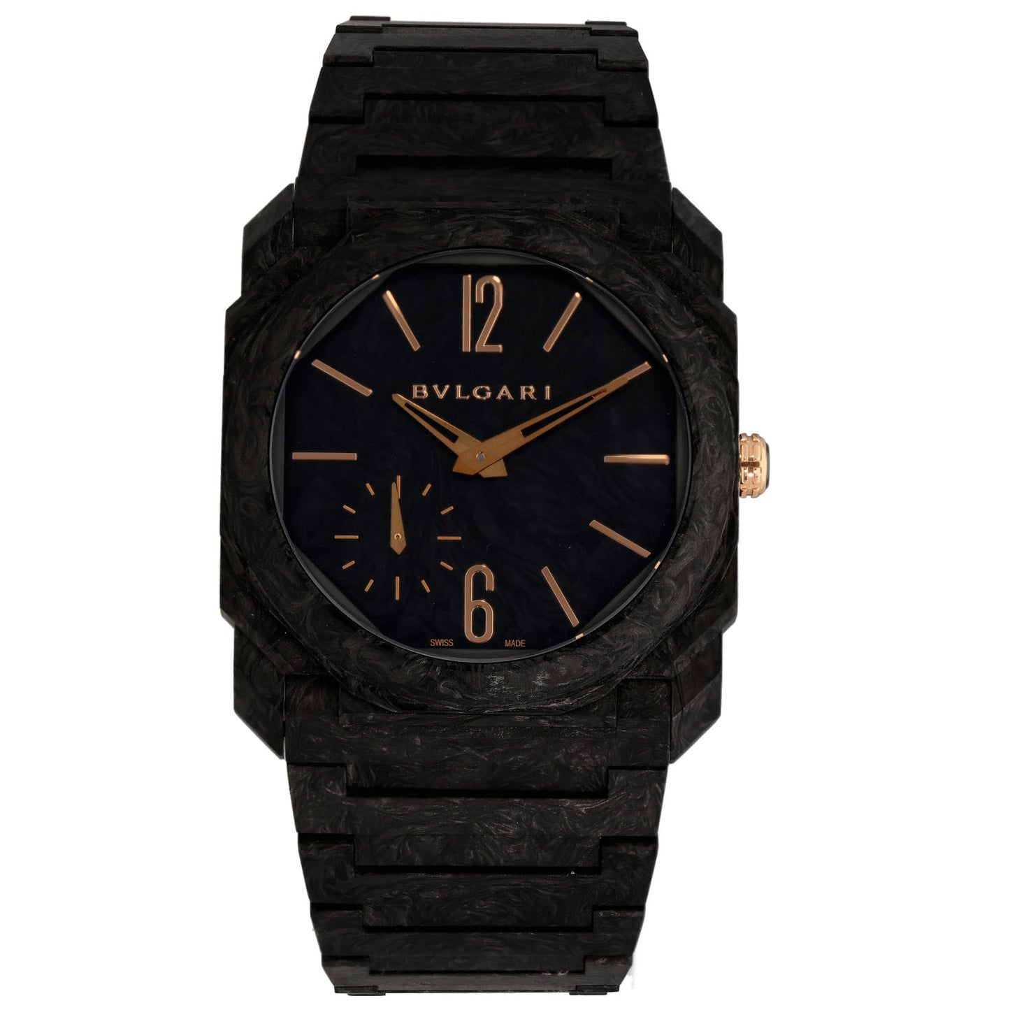 Bvlgari Octo Finissimo BGO 40 CXT 40mm Carbon Watch