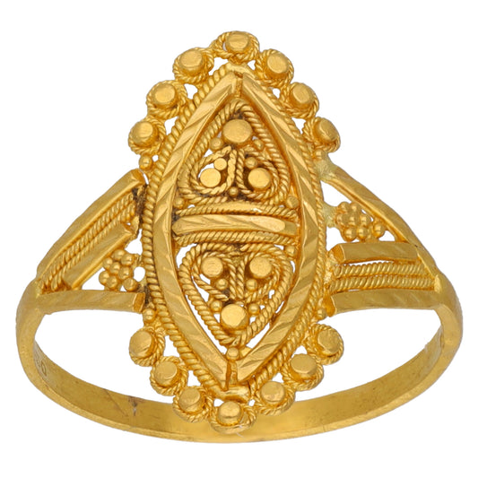 22ct Gold Alternative Ring Size L