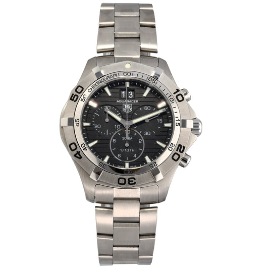 Tag Heuer Aquaracer CAF101E 42mm Stainless Steel Watch