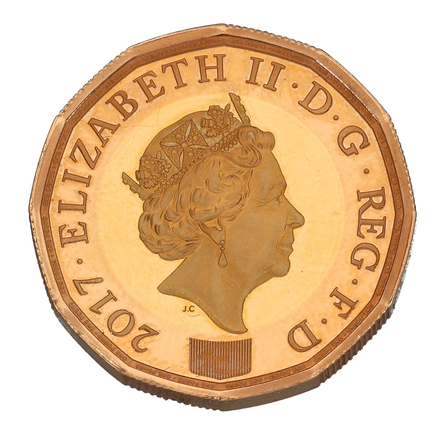 22ct Gold Nations Of The Crown One Pound Coin 2017