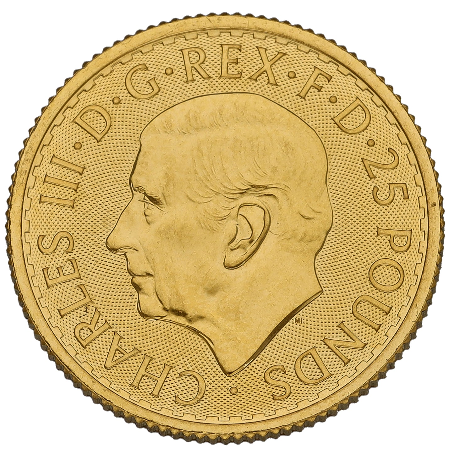 24ct Gold King Charles III 1/4 OZ Britannia Coin 2025