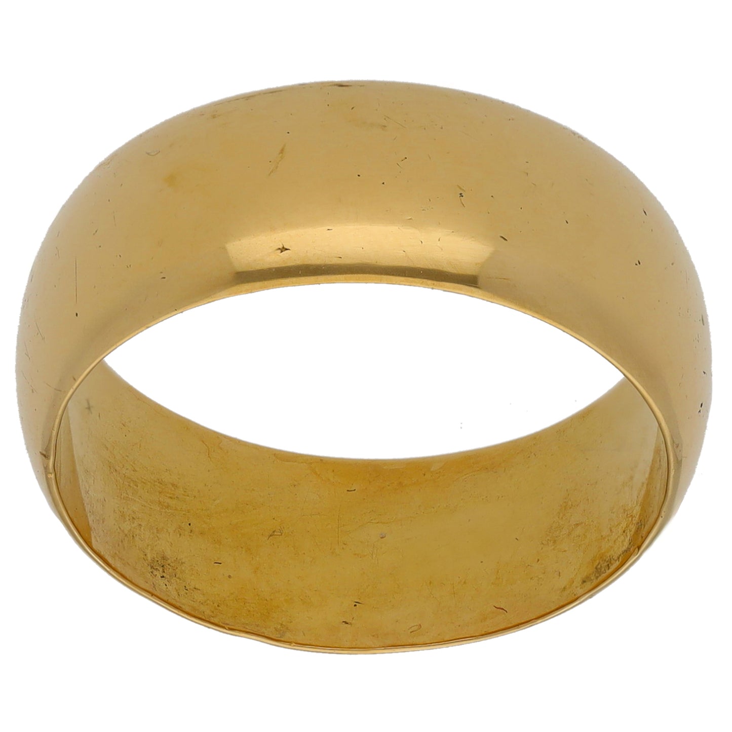18ct Gold Plain Wedding Ring Size Q