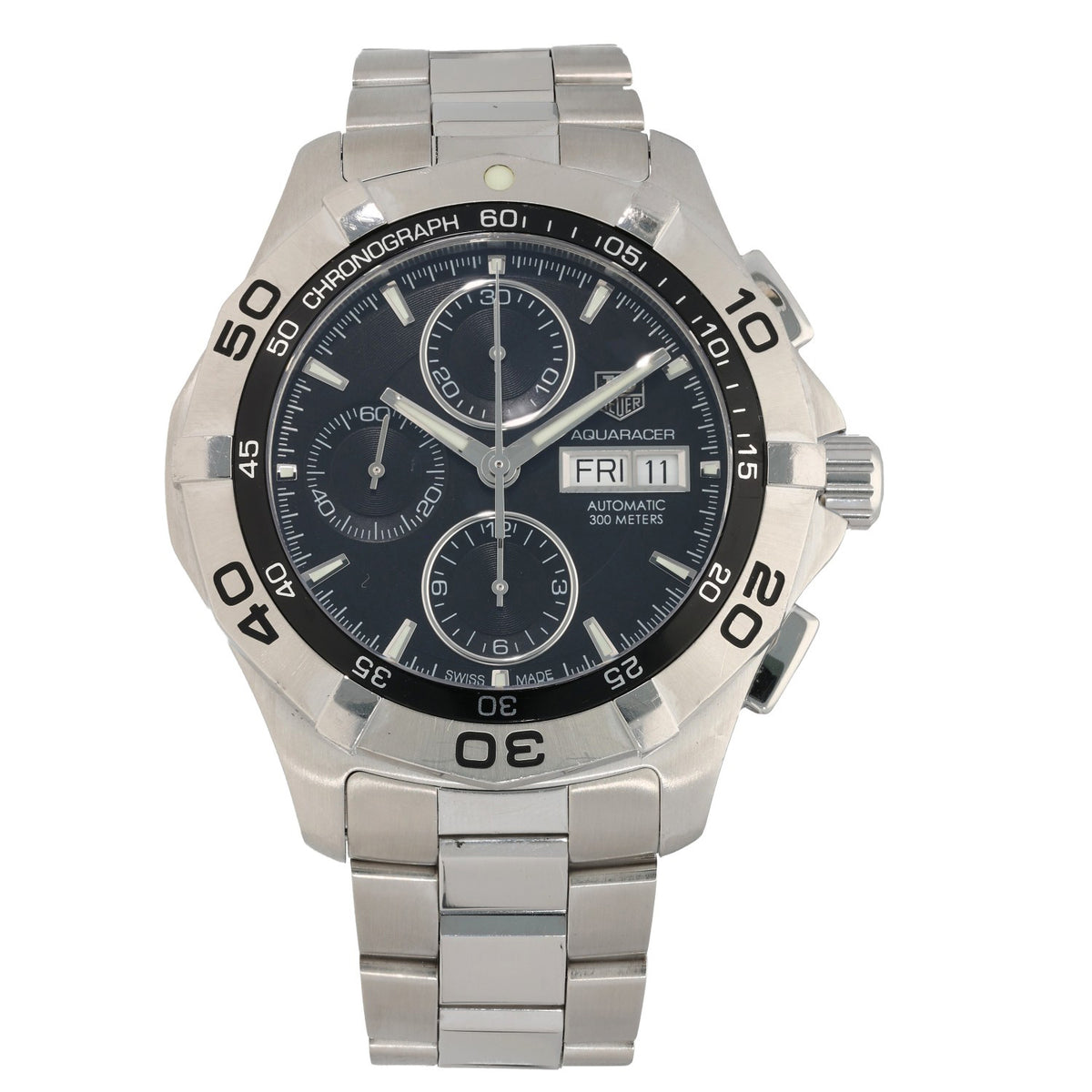 Tag Heuer Aquaracer CAF2010 43mm Stainless Steel Watch