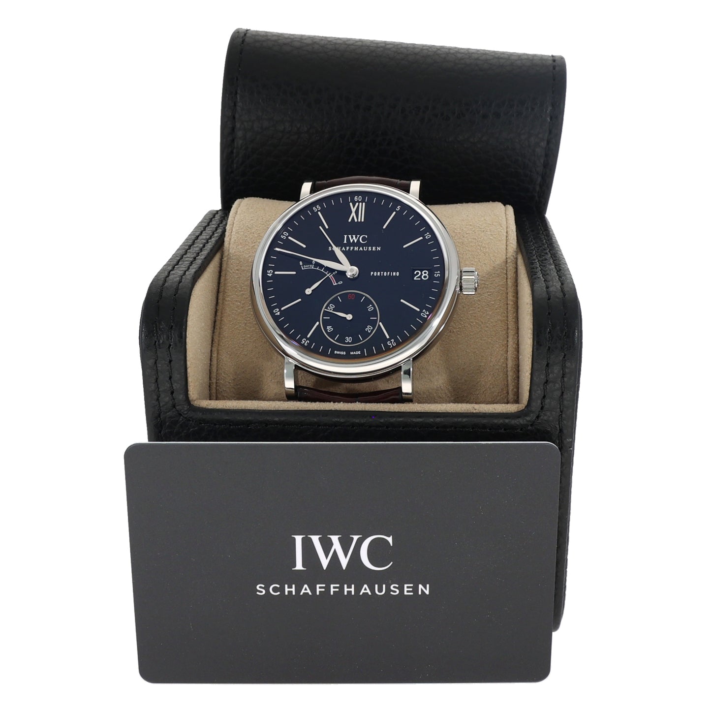 IWC Portofino Hand-Wound Eight Days IW510102 45mm Stainless Steel Watch