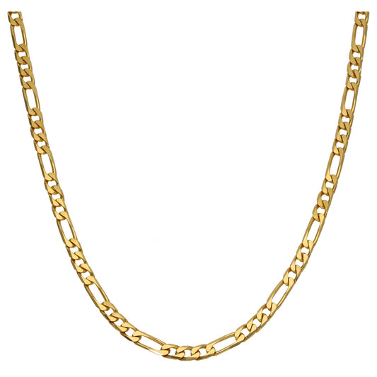 9ct Gold Figaro Chain 16"