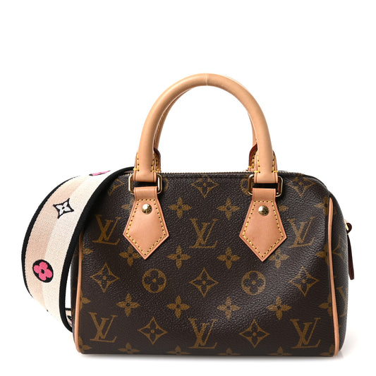Louis Vuitton Speedy Bandoulière 20 Monogram Coated Canvas Bag - Brown