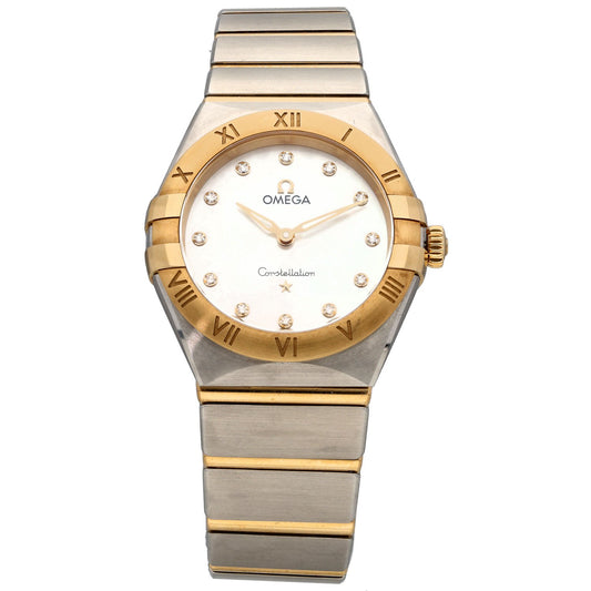 Omega Constellation 131.20.28.60.55.002 28mm Bi-Colour Watch (Ex-Display)