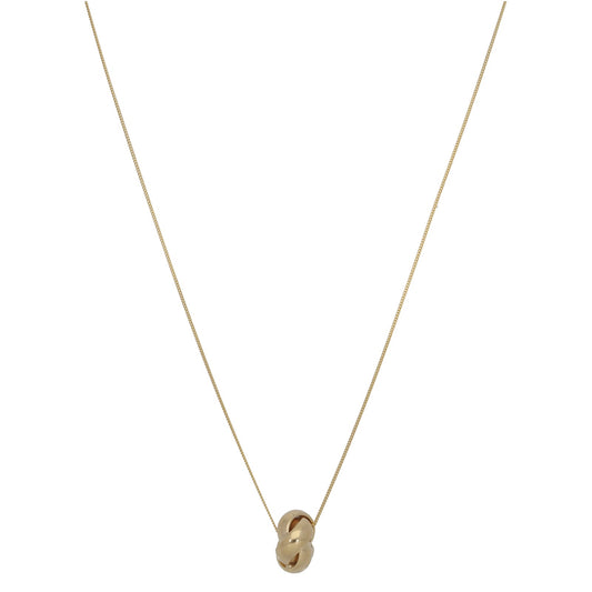 9ct Gold Ladies Alternative Pendant With Chain