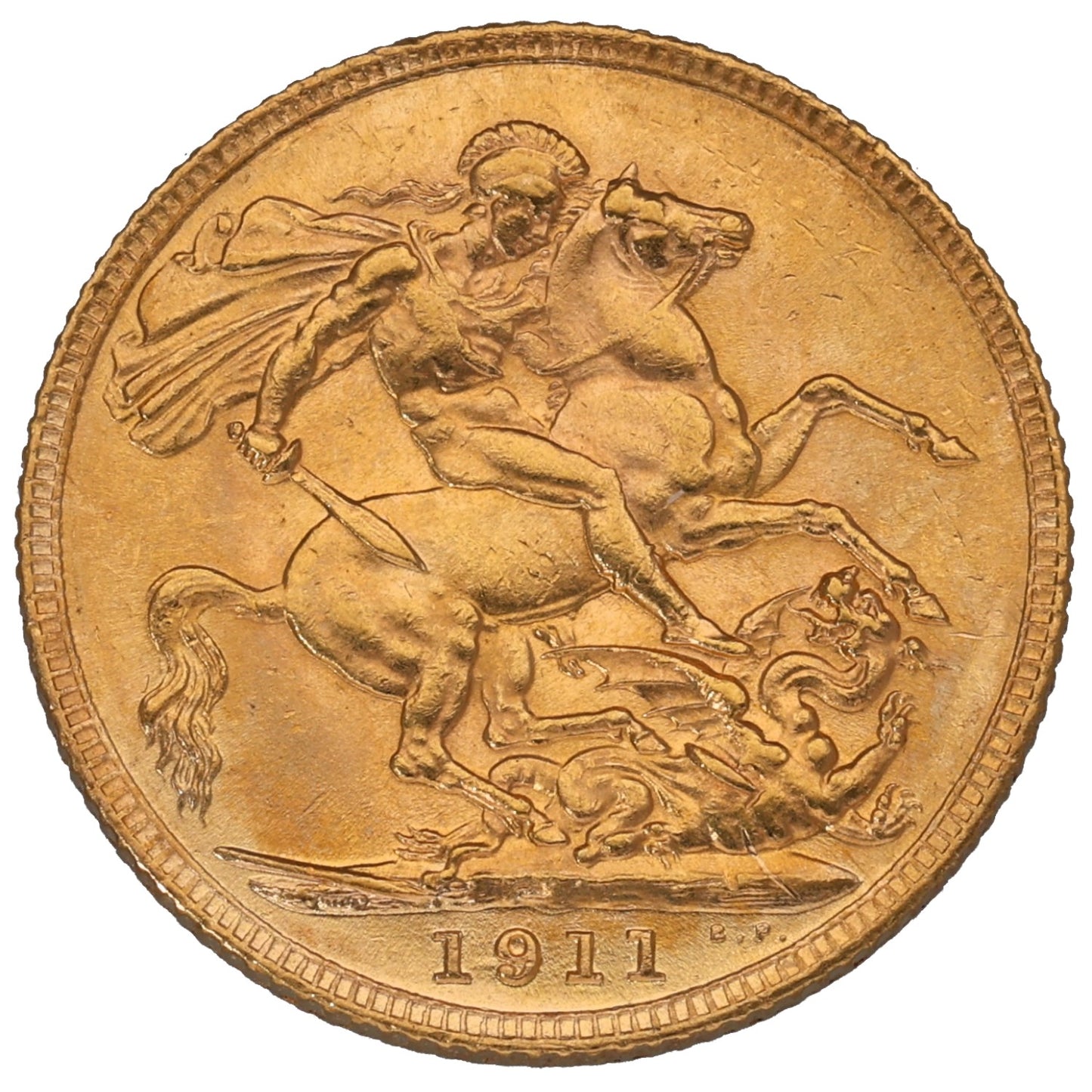22ct Gold King George V Full Sovereign Coin 1911