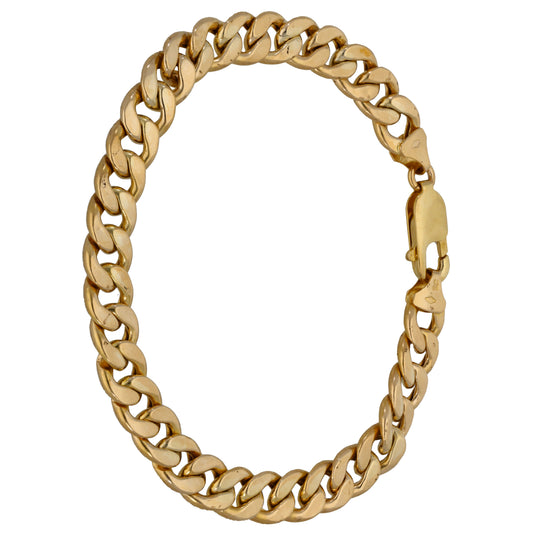 9ct Gold Curb Bracelet
