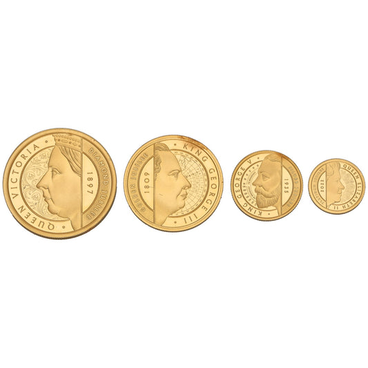 22ct Gold King Charles III Greatest Monarch Sovereign Coin Set 2023