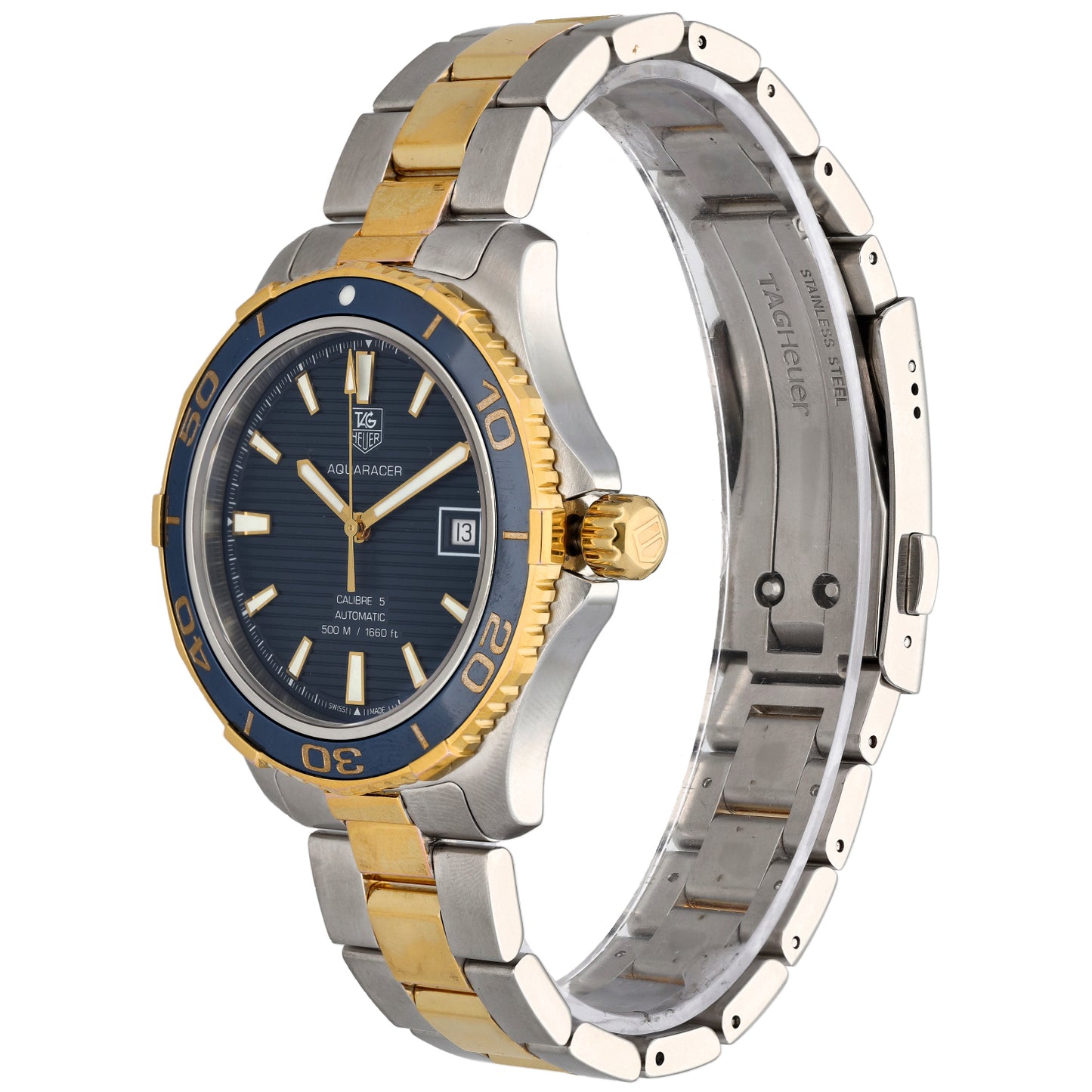 Tag Heuer Aquaracer WAK2120-0 41mm Bi-Colour Watch