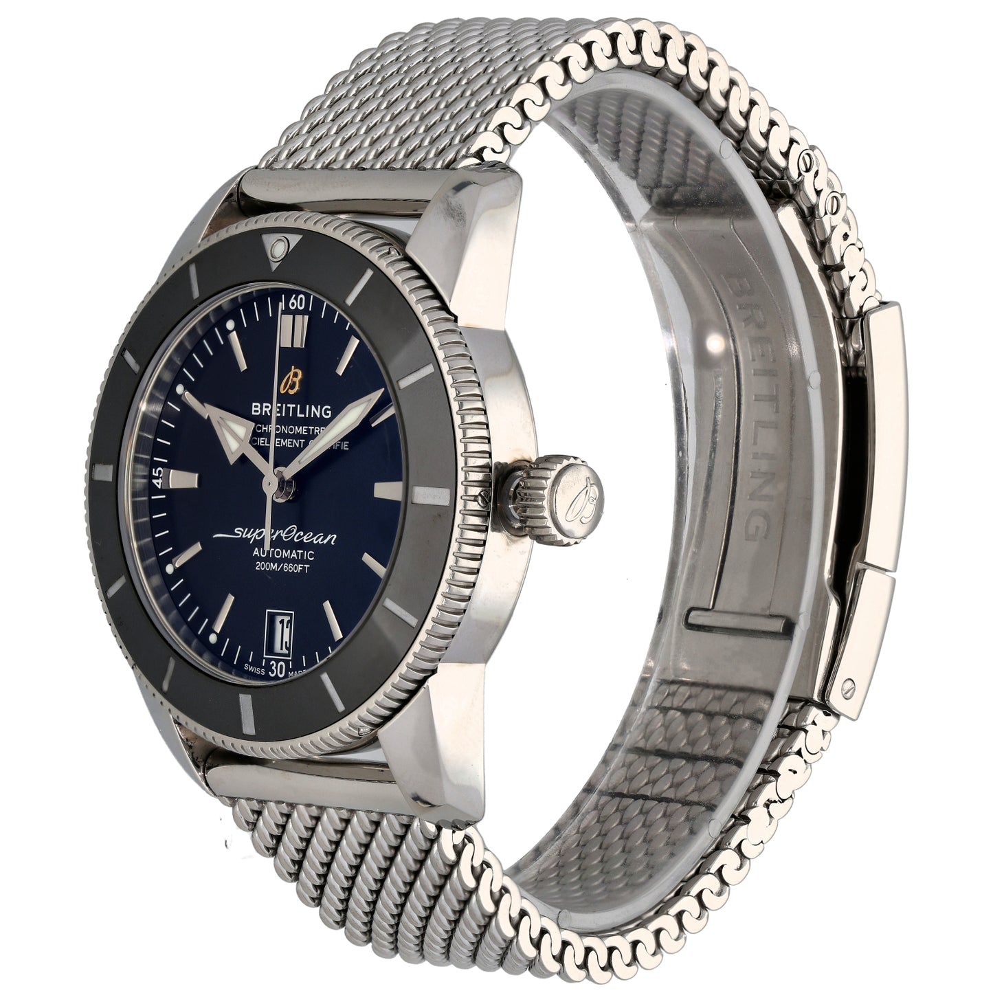 Breitling Superocean AB2010 42mm Stainless Steel Watch