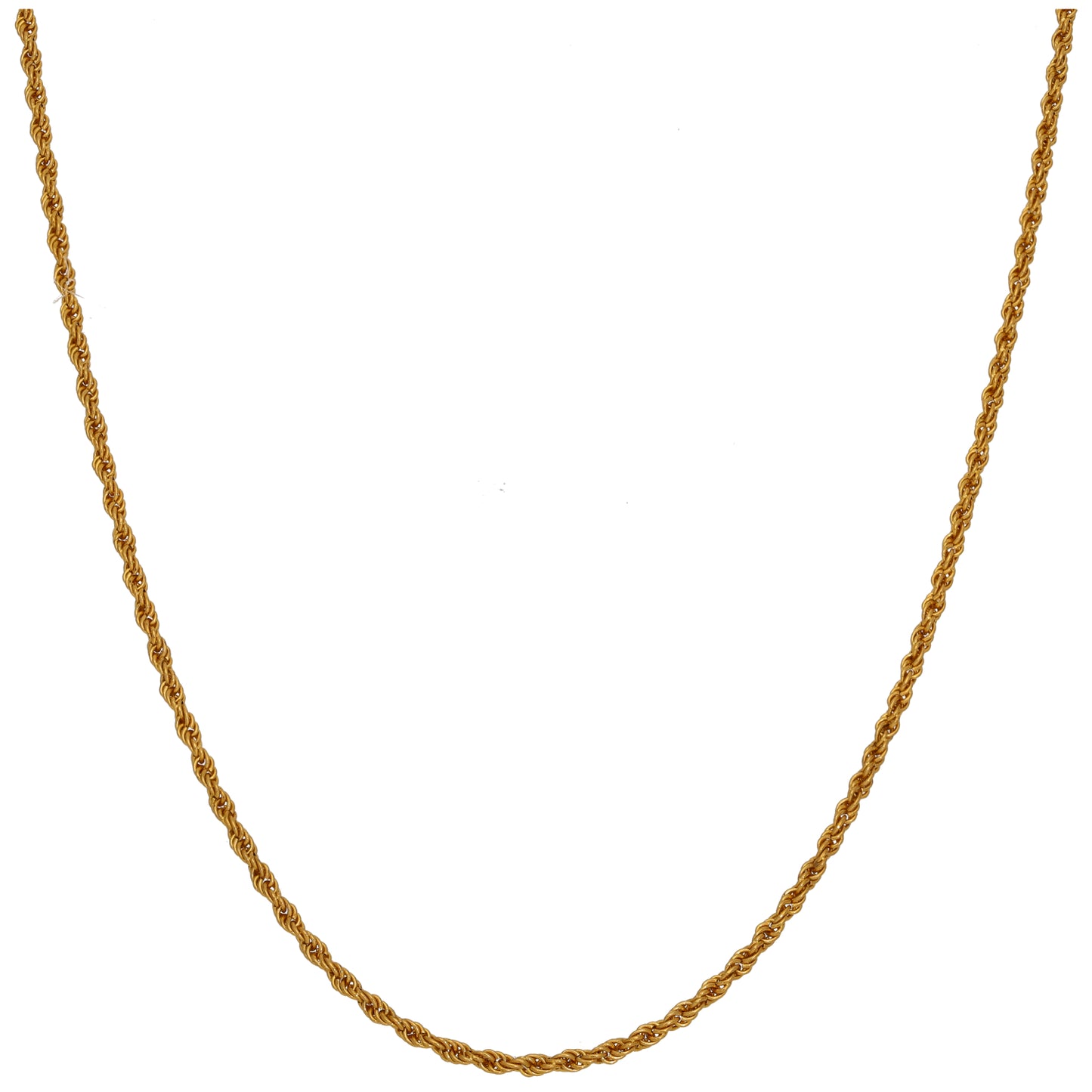 22ct Gold Rope Chain 20"