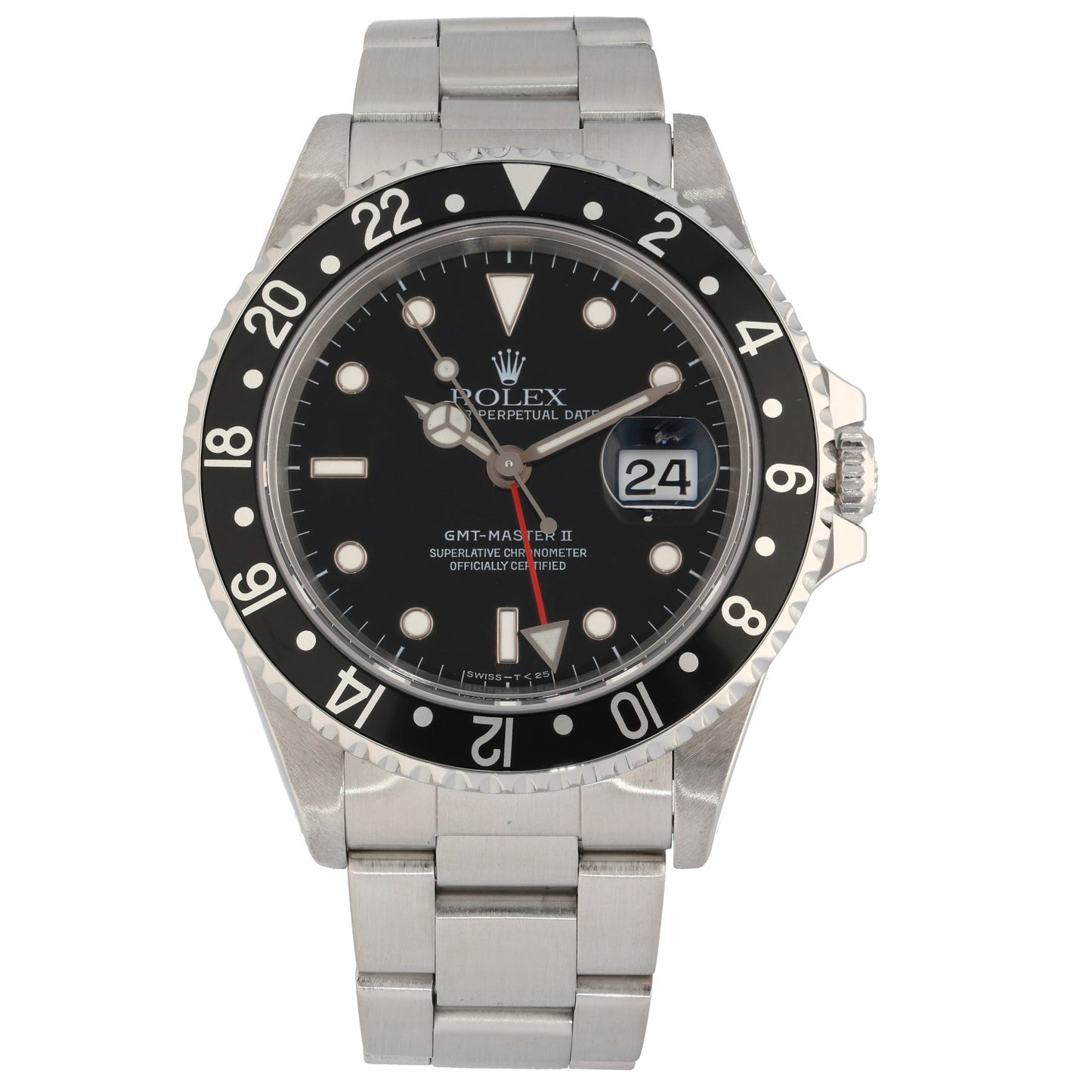 Rolex GMT Master II 16710 40mm Stainless Steel Watch