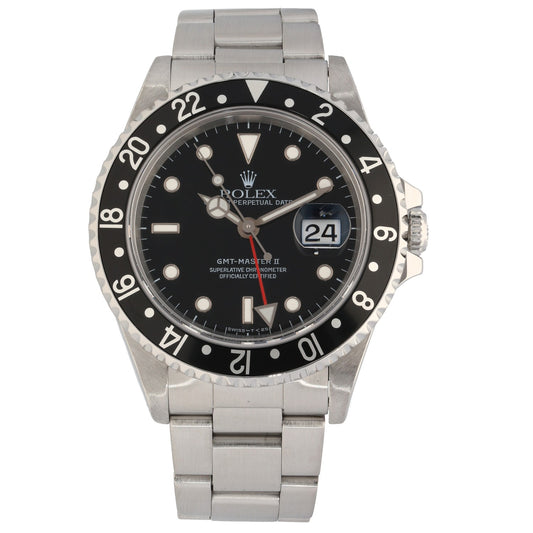 Rolex GMT Master II 16710 40mm Stainless Steel Watch