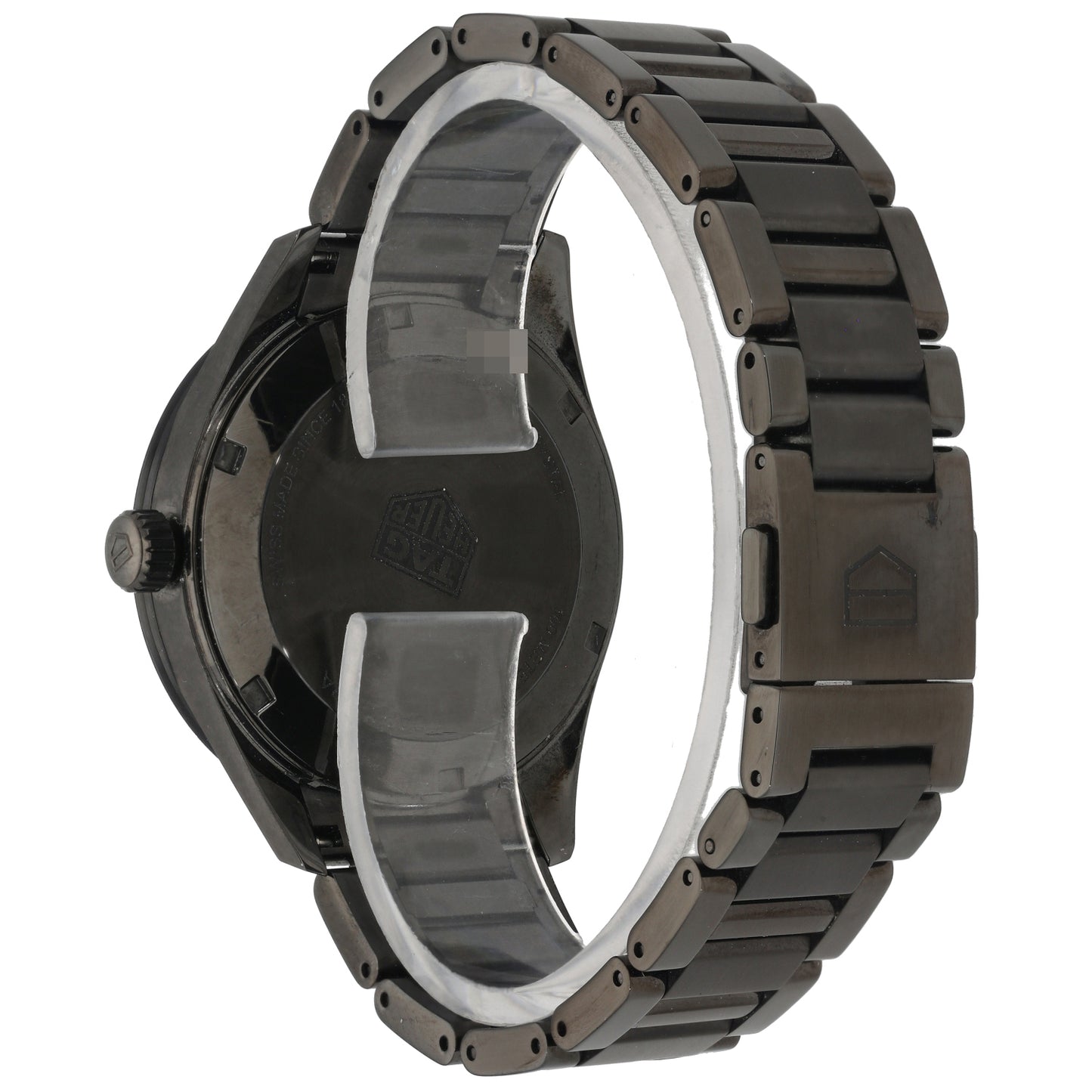 Tag Heuer Carrera WAR1115 39mm DLC Stainless Steel Watch